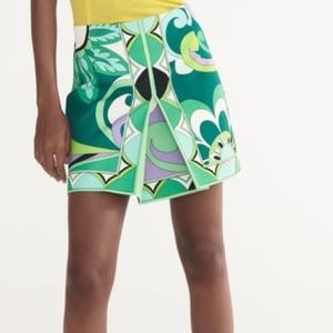 Zara high waist print skirt XS
